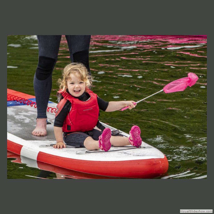 Intermediate Section Highly Commended - Paddleboard Fishing by Ian Dickson