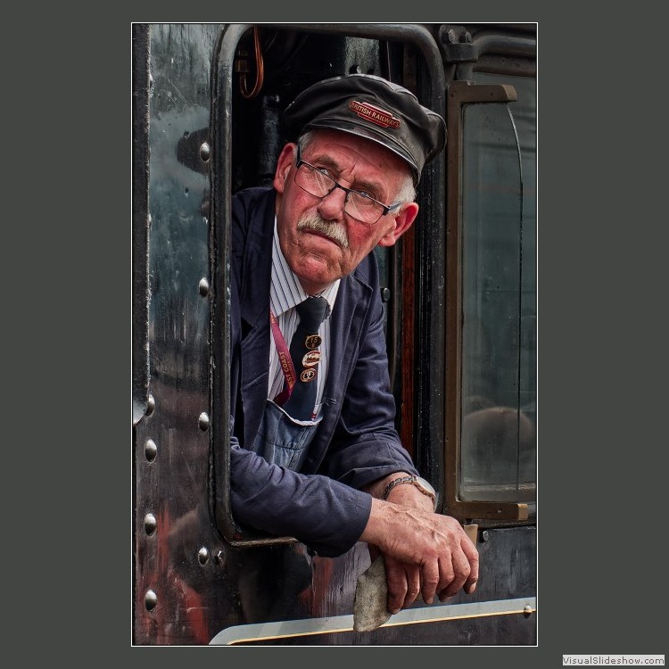 Advanced Section Commended - Pride on the Footplate by Peter Carlyon