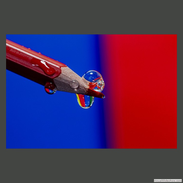 Advanced Section Third Place - Bubbles on a Pencil by Alwyn Williams