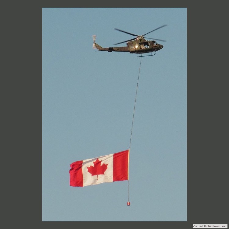 Intermediate Section Second Place - Flying the Flag by Roy Boswell