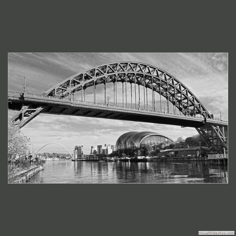 Advanced Section Third Place - River Tyne View by Jane Tyson